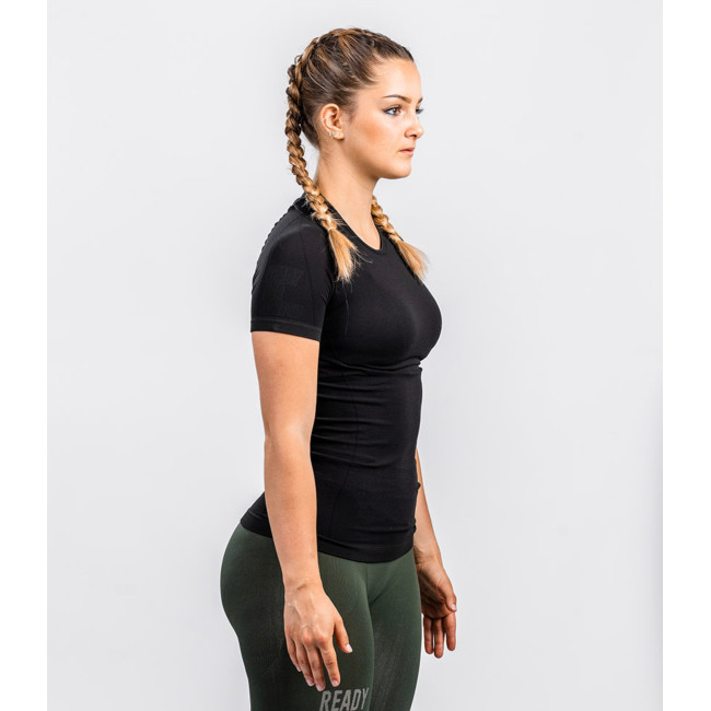 T-shirt krótki rękaw HÉLIUM Active Line damski czarny - Summit Outdoor