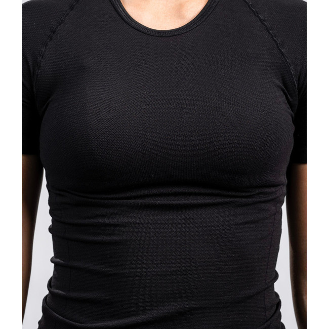 T-shirt korte mouwen HÉLIUM Active Line dames zwart - Summit Outdoor