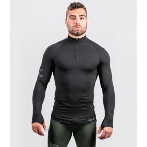 Sweatshirt met rits ALASKA Extreme line zwart - Summit Outdoor