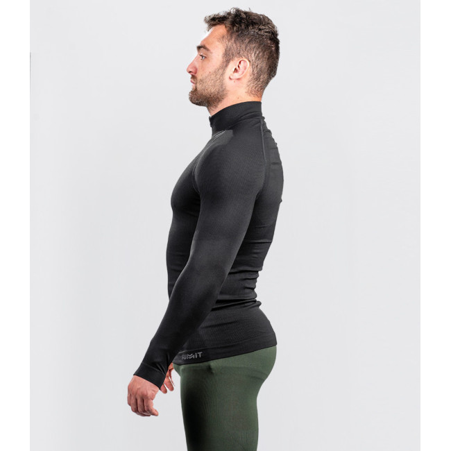 Sweat col zip ALASKA Extreme line noir - Summit Outdoor