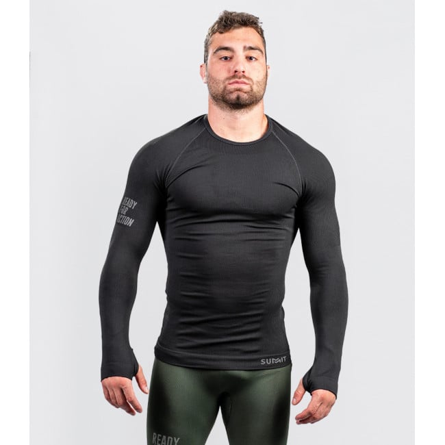 Tee-shirt TAÏGA technical line Extreme Noir - Summit Outdoor