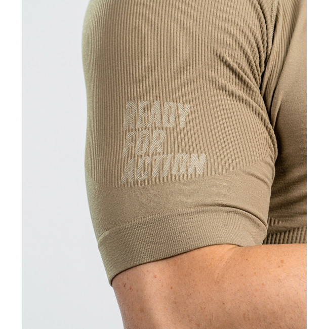 TEE-SHIRT TECHNICAL LINE ACTION MANCHES COURTES COYOTE - SUMMIT OUTDOOR