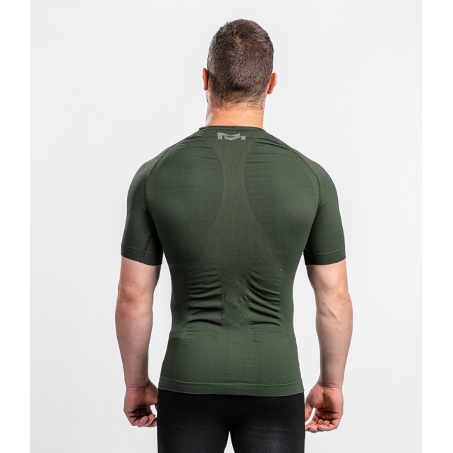 T-SHIRT TECHNICAL LINE ACTION KURZARM OLIVGRÜN OD - SUMMIT OUTDOOR