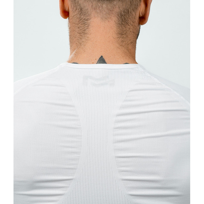 Langarm-T-Shirt Technical Line ATACAMA Rundhals Weiß - Summit Outdoor