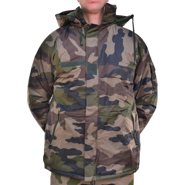 Coupe-vent fourré imperméable camo - CityGuard