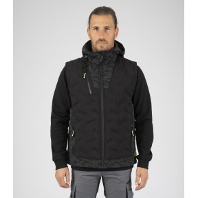 Ärmellose Arbeitsdaunenjacke BARRES Schwarz - North Ways