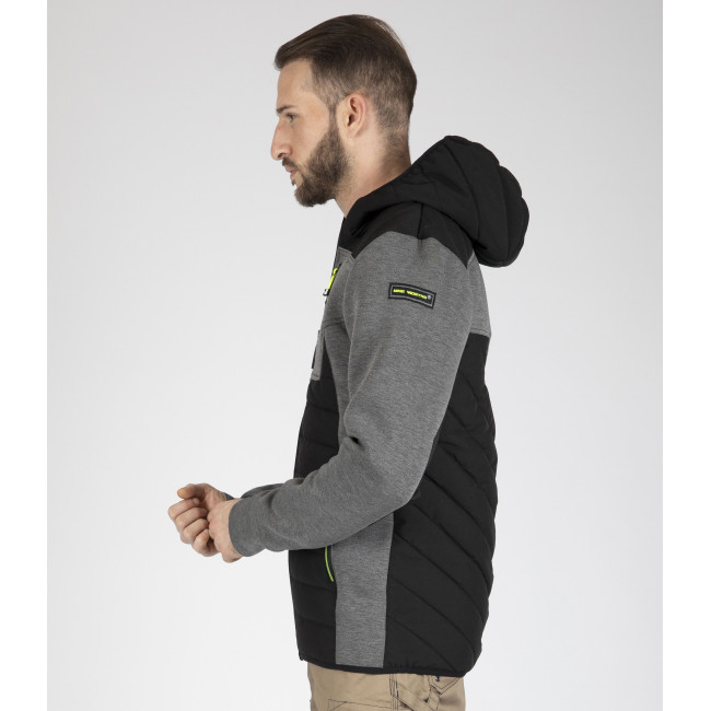 Blouson HIRO gris/noir - Nine Worths by North Ways