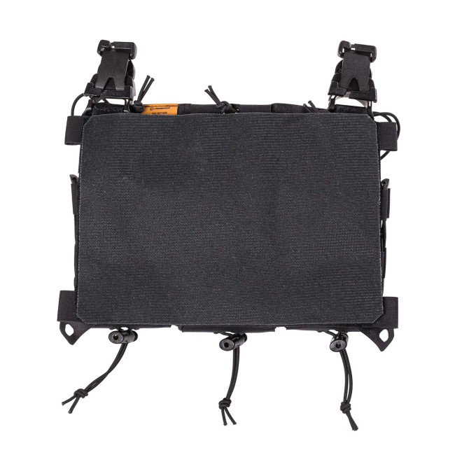 Panneau avant pour gilet porte-plaques avec porte chargeur triple multi-calibre MX234 -Noir - Lindnerhof