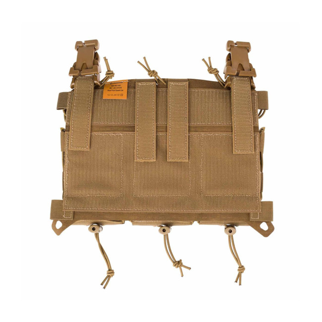 Voorpaneel voor kogelwerende vest met drievoudige multi-kaliber magazijnhouder MX234 - Coyote - Lindnerhof