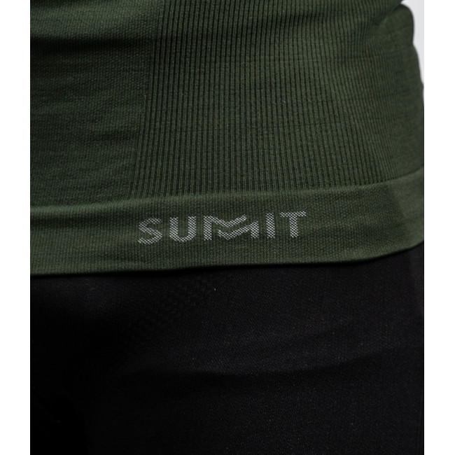 Sweatshirt met ritskraag ALASKA Extreme line Groen OD - Summit Outdoor