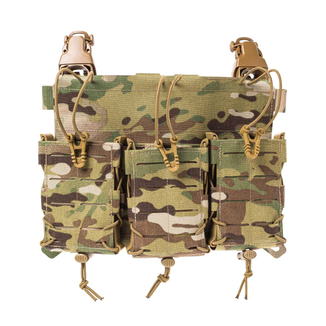 Voorpaneel voor kogelwerende vest met drievoudige multi-kaliber magazijnhouder MX234 -Multicam - Lindnerhof