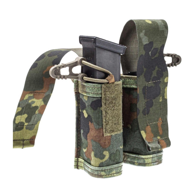 Doppelter Pistolenmagazinhalter MX762-2 - Flecktarn - Lindnerhof