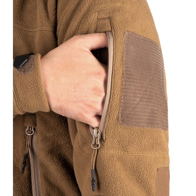 AR T.O.R.D. Fleecejacke Coyote - Outrider