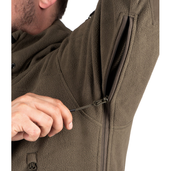 Veste polaire à capuche AR T.O.R.D. Vert Ranger - Outrider