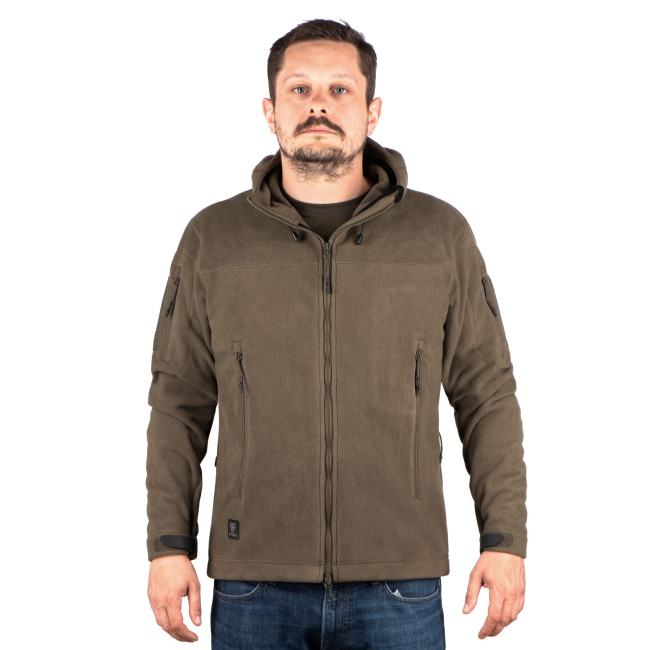 Veste polaire à capuche AR T.O.R.D. Vert Ranger - Outrider