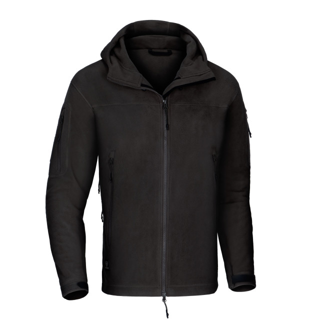 Veste polaire à capuche AR T.O.R.D. Noire - Outrider