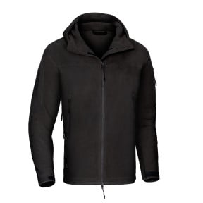 Veste polaire à capuche AR T.O.R.D. Noire - Outrider