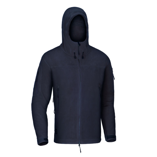 Veste polaire à capuche AR T.O.R.D. Marine - Outrider