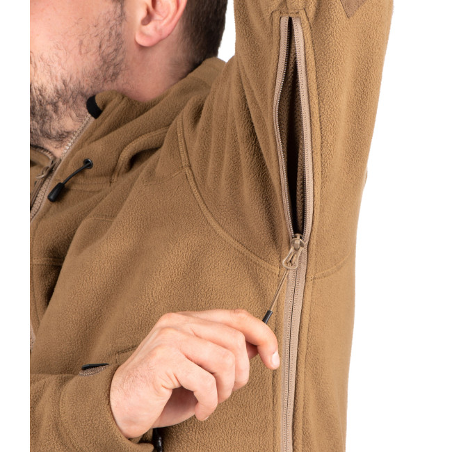 Veste polaire à capuche AR T.O.R.D. Coyote - Outrider
