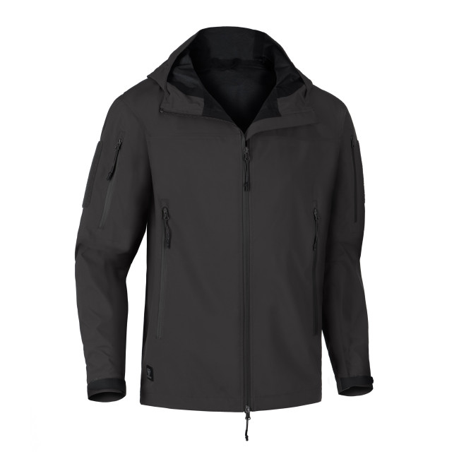 Hardshell vest met capuchon LW T.O.R.D. Zwart - Outrider