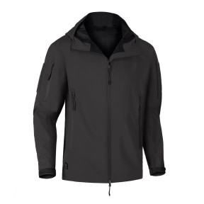 Hardshell vest met capuchon LW T.O.R.D. Zwart - Outrider