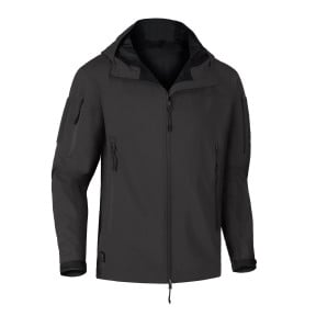 Hardshell vest met capuchon LW T.O.R.D. Zwart - Outrider