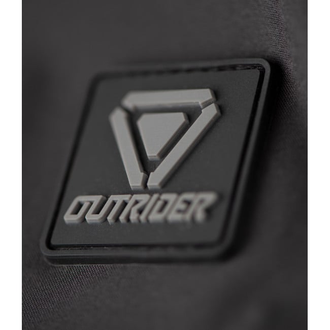 Hardshell vest met capuchon LW T.O.R.D. Zwart - Outrider