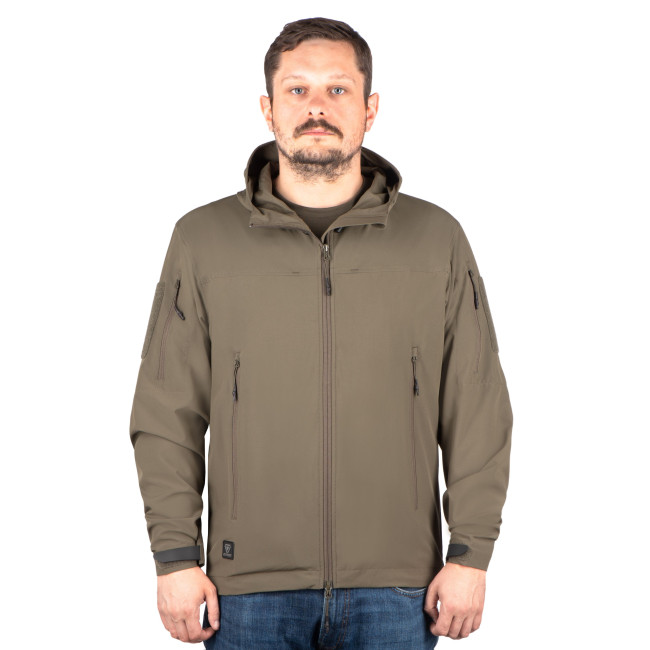 Kurtka przeciwwiatrowa z kapturem LW T.O.R.D. Ranger Zielona - Outrider