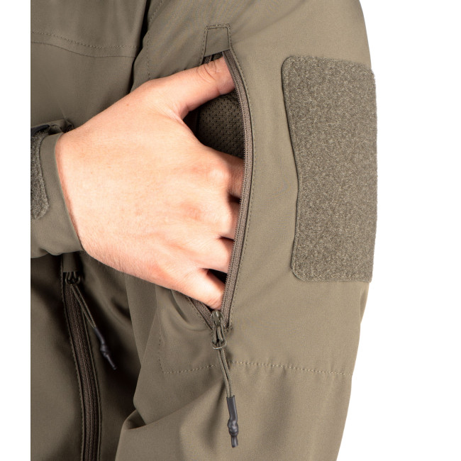 Veste coupe-vent à capuche LW T.O.R.D. Vert Ranger - Outrider