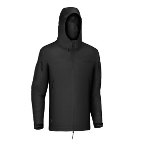 Winddichte jas met capuchon LW T.O.R.D. Zwart - Outrider