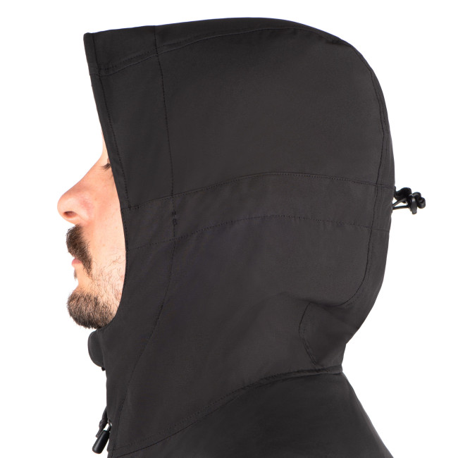 Veste coupe-vent à capuche LW T.O.R.D. Noire - Outrider