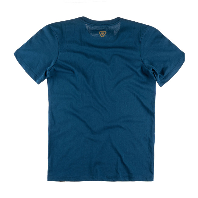 Tee-shirt OT avec logo rayé Bleu - Outrider