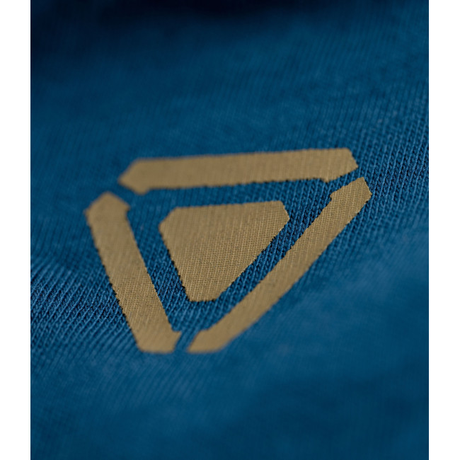 Tee-shirt OT avec logo rayé Bleu - Outrider