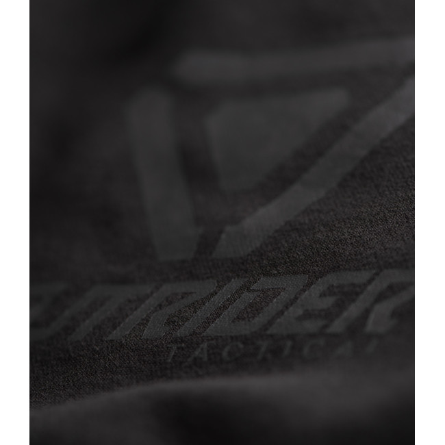 Bluza z kapturem na zamek OT z logo Czarna - Outrider