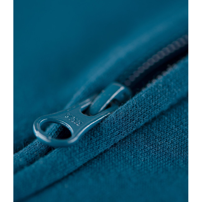 Sweat à capuche zippé OT avec logo Bleu - Outrider