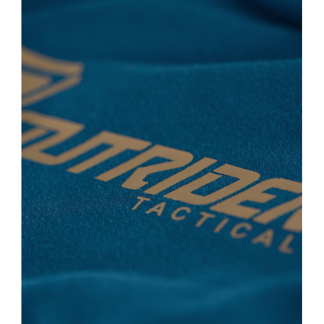 Bluza z kapturem OT z logo Niebieska - Outrider