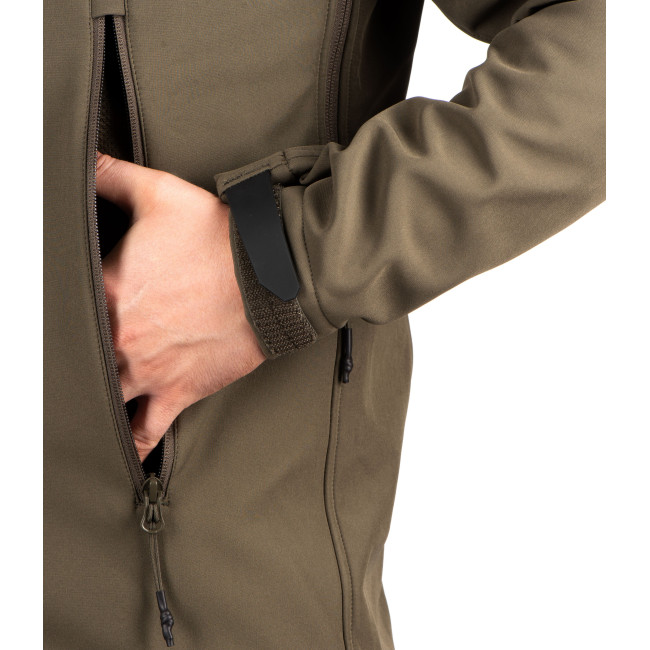 Softshell-Jacke mit Kapuze AR T.O.R.D. Ranger-Grün - Outrider