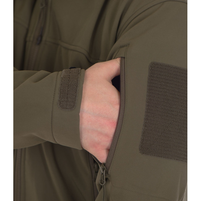 Softshell met capuchon AR T.O.R.D. Ranger Groen - Outrider
