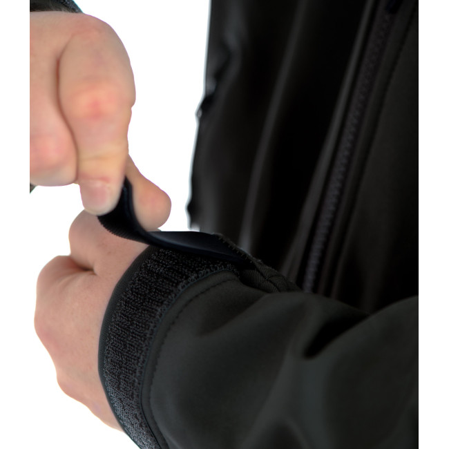 Softshell à capuche AR T.O.R.D. Noire - Outrider