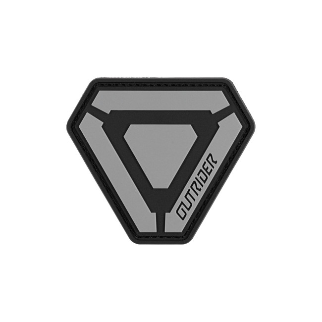 Patch Logo Zwart - Outrider