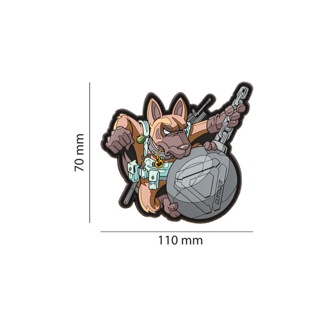 Patch en caoutchouc K9 - Outrider