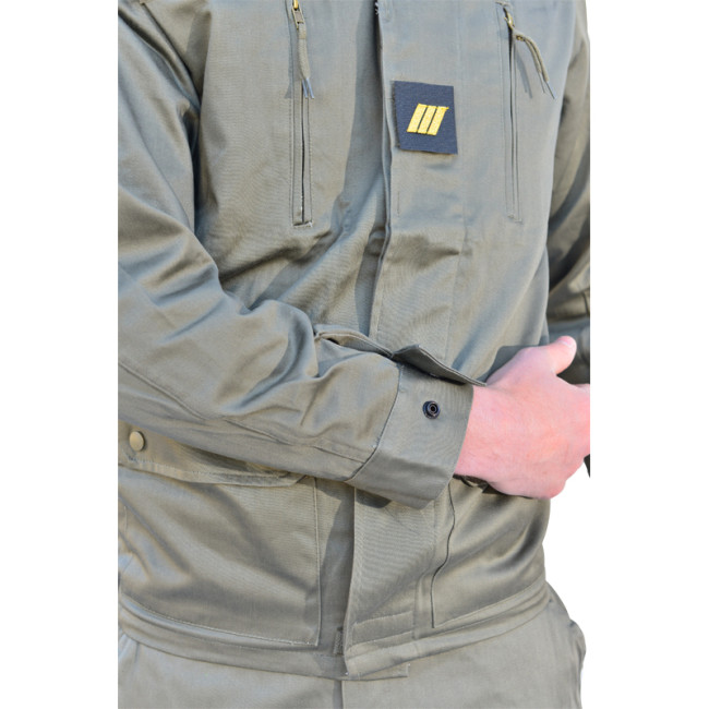 Jas F2 satijn kaki - CityGuard