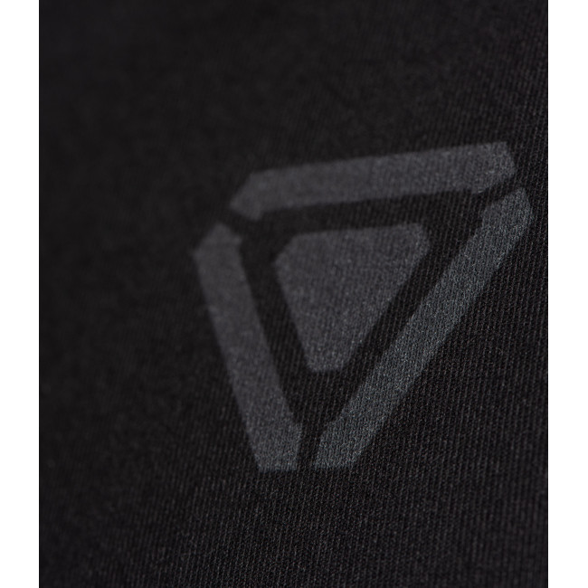 Chemise zippée à manches longues T.O.R.D. Noire - Outrider