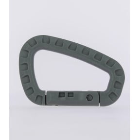 Kunststoff-Karabiner grau - 101 Inc