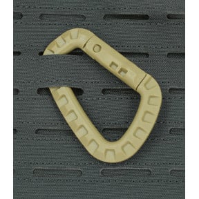 Mousqueton plastique sable - 101 Inc