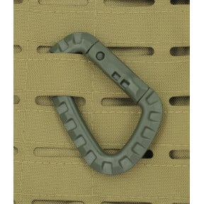 Kunststoff-Karabiner grün - 101 Inc
