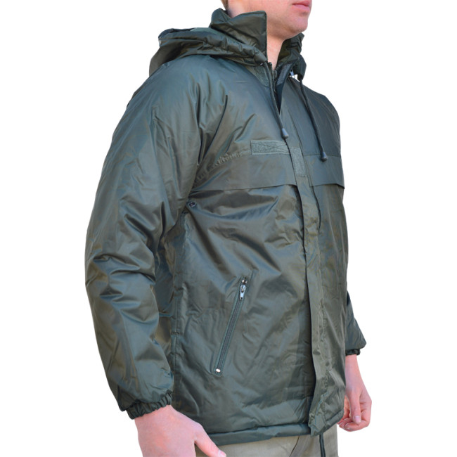 Coupe-Vent fourré imperméable Kaki - CityGuard