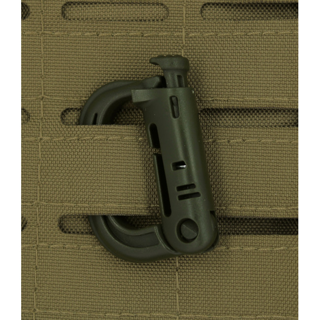 Mousqueton RapidLocks Vert OD - Kombat Tactical