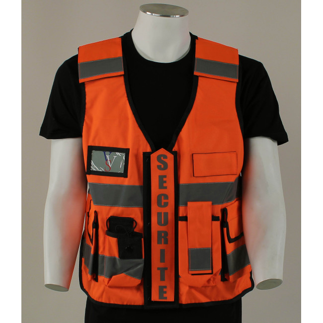 Bandeaux haute visibilité Sécurité Orange - VVS