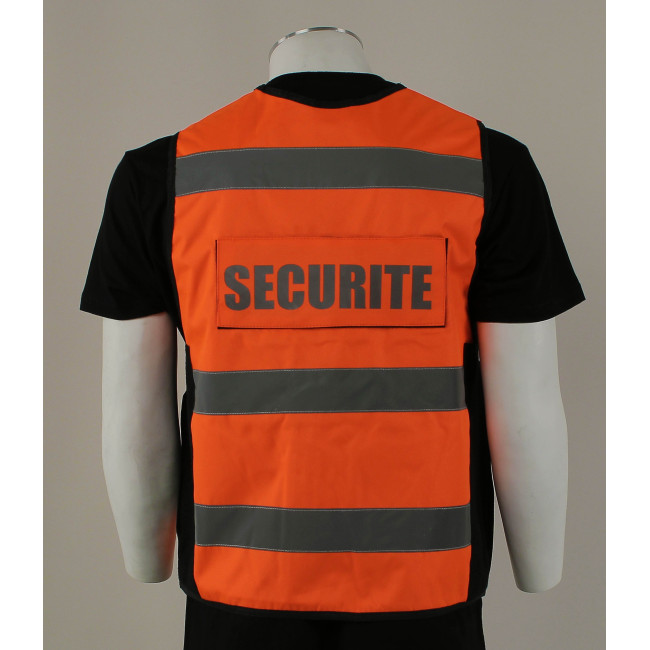 Orange Hochsichtbare Sicherheitsbänder - VVS